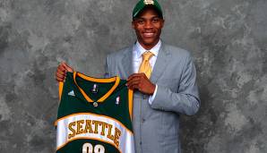 Russell Westbrook wurde 2008 von den Seattle SuperSonics gedraftet.