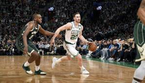 Platz 3: Gordon Hayward (F, Boston Celtics, Alter: 29) - Status: Spieleroption in Höhe von 34,2 Mio. Dollar / Gehalt 2019/20: 32,7 Mio. Dollar / Stats 2018/19: 11,5 Punkte, 4,5 Rebounds, 3,4 Assists