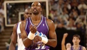 Angeführt von John Stockton und Karl Malone erreichten die Jazz 1997 und 1998 jeweils die Finals - natürlich in diesen Schmuckstücken. Zum Titel reichte es dank MJ aber nicht.