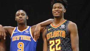 WER WIRD ROOKIE OF THE YEAR? Platz 3: R.J. Barrett (New York Knicks) / Cam Reddish (Atlanta Hawks) - je 5 Prozent.