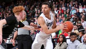 Cole Anthony war 2019 beim Nike Hoop Summit in Portland dabei.