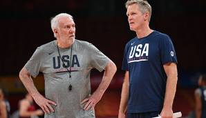 Steve Kerr und Gregg Popovich haben sich in der Vergangenheit immer wieder kritisch über Donald Trump geäußert.