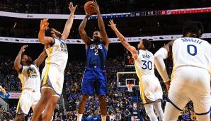 Kawhi Leonard und die Clippers erlegen die Warriors bei deren Heimpremiere im Chase Center.