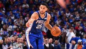 Platz 19: Ben Simmons - 23 Triple-Doubles in 189 Spielen (Stand: 19.12.2019) - Sixers