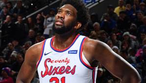 Joel Embiid erzielte 33 Punkte gegen die Dallas Mavericks.