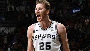 Platz 9: Jakob Pöltl | Team: San Antonio Spurs | Alter: 25 | Status: Restricted Free Agent | Gehalt 10/20: 3,8 Mio. | Stats 19/20: 5,6 Punkte, 5,7 Rebounds, 1,4 Blocks, 62,4 Prozent FG (66 Spiele).