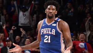 Joel Embiid muss 25.000 Dollar Strafe zahlen.