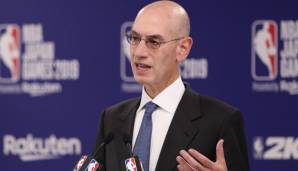 Adam Silver hat sich erneut zur Coronakrise in der NBA geäußert.