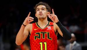 Platz 8: Trae Young (Atlanta Hawks) – Guard – 21 Jahre alt – Stats 19/20: 29,6 Punkte, 4,3 Rebounds, 9,3 Assists