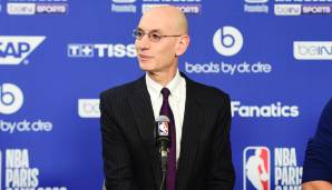 Adam Silver muss mit der NBA eine massive Krise bewältigen.