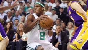 BOSTON CELTICS - Rajon Rondo: 27,0 Minuten, 9,3 Punkte, 3,8 Rebounds, 6,7 Assists, 1,5 Steals, 37,7 Prozent FG (6 Spiele).