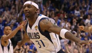 JASON TERRY: Verlass war selbstverständlich auf den "Jet". Dirks langjähriger Sidekick war auch in diesem Jahr der zweitbeste Mavs-Scorer (15,1 Punkte) und verpasste lediglich 3 Partien als Sixth Man.