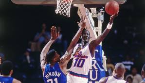 Manute Bol blockte in seiner Rookie-Saison fünf Würfe im Schnitt.