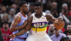 Zion Williamson will mit den Pelicans doch noch den Sprung in die Playoffs schaffen.