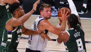 Luka Doncic verteilte gegen die Milwaukee Bucks 19 Assists.