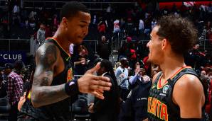 John Collins (l.) und Trae Young sollen die Atlanta Hawks in eine erfolgreiche Zukunft führen.