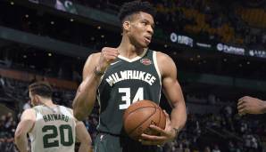 Der MVP und DPOY der Saison 2019/20: Giannis Antetokounmpo von den Milwaukee Bucks.