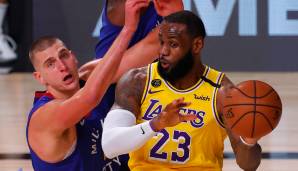 Die Los Angeles Lakers haben Spiel 1 gegen die Denver Nuggets gewonnen.