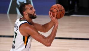 Platz 11: RUDY GOBERT - 5 Jahre und 205 Millionen Dollar bei den Utah Jazz in 2020 (heute Minnesota Timberwolves)