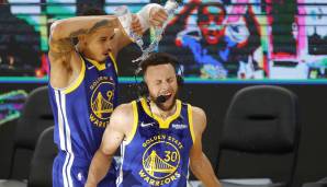 Platz 6: STEPHEN CURRY - 4 Jahre und 215,4 Millionen Dollar bei den Golden State Warriors in 2021