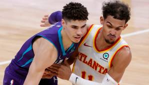 LaMelo Ball gelang gegen Charlotte ein Triple-Double.