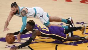 Dennis Schröder hat 22 Punkte gegen die Charlotte Hornets erzielt.