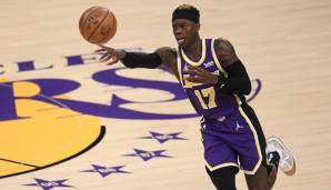 Dennis Schröder spielt seine erste Saison für die Los Angeles Lakers.