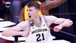 Franz Wagner will mit Michigan bei March Madness für Furore sorgen.