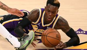 Dennis Schröder hat Berichten zufolge eine Verlängerung von 84 Millionen Dollar über vier Jahre von den Los Angeles Lakers abgelehnt. Der Deutsche wird im Sommer Free Agent - mit der Hoffnung, noch mehr zu bekommen.