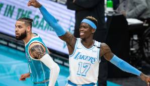 Dennis Schröder und die Los Angeles Lakers holen einen knappen Sieg gegen die Charlotte Hornets.