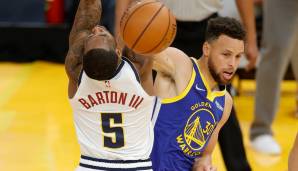 Will Barton verletzte sich gegen die Warriors am Oberschenkel.