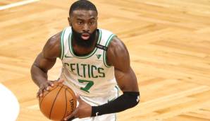 Platz 12: JAYLEN BROWN (Boston Celtics) | Alter: 24,4 | Position: F | Stats 20/21: 24,3 Punkte, 5,7 Rebounds und 3,6 Assists bei 48,4 Prozent FG und 39,7 Prozent Dreier in 33,7 Minuten (46 Spiele)