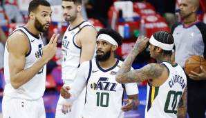 Platz 4: MIKE CONLEY | Team: Utah Jazz | Alter: 33 | Status: Unrestricted Free Agent| Gehalt 20/21: 34,5 Mio.| Stats 20/21: 16,5 Punkte, 5,5 Assists, 45,4 Prozent FG (41 Spiele).