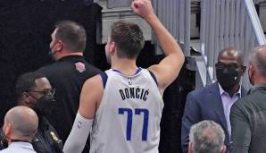 Luka Doncic wurde des Spiels gegen die Cleveland Cavaliers verwiesen.