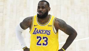 LeBron James von den Los Angeles Lakers ist offenbar kein Freund vom Play-In-Turnier.