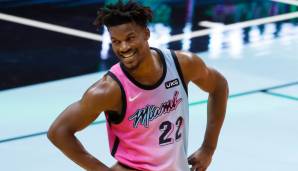 JIMMY BUTLER (Miami Heat): Solche Probleme werden die Heat nicht bekommen, aber auch Butler könnte anklopfen und fragen, ob Miami gewillt ist, weitere 182 Millionen für vier Jahre (2022-2026) in ihn zu investieren.