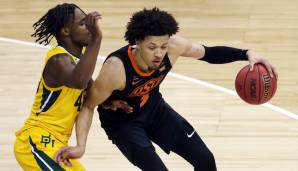 Cade Cunningham (r.) gilt als aussichtsreichster Kandidat auf den 1. Pick im NBA-Draft 2021.