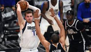 Luka Doncic war in Spiel 7 an 77 Punkten als Scorer oder Vorbereiter beteiligt - NBA-Rekord.