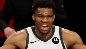 Giannis Antetokounmpo legte in Spiel 7 gegen Brooklyn 40 Punkte und 15 Rebounds auf.