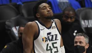 Donovan Mitchell und die Utah Jazz sind aus den Playoffs ausgeschieden.