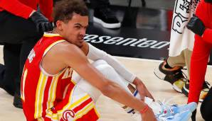 Trae Young erzielte in Spiel 3 35 Punkte.