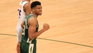 Giannis Antetokounmpo war in Spiel 3 der NBA Finals erneut nicht zu bremsen.