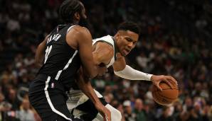 James Harden und Giannis Antetokounmpo duellierten sich zum Start der neuen NBA-Saison.