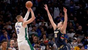 Kristaps Porzingis war gegen Denver der Topscorer der Mavs.