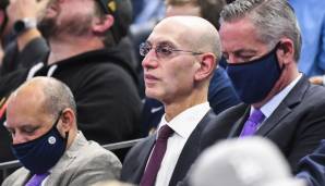 Commissioner Adam Silver und die NBA wollen weitere Spielverlegungen aufgrund der Corona-Krise offenbar unbedingt vermeiden.