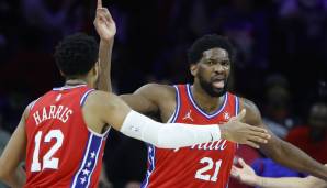 Joel Embiid führt die Sixer mit starken Clutch-Treffern zum Sieg.