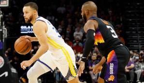 Stephen Curry erzielte in Phoenix 33 Punkte.