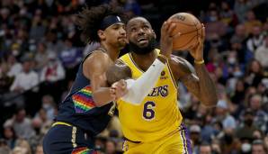 LeBron James und seine Los Angeles Lakers waren bei den Denver Nuggets komplett chancenlos.