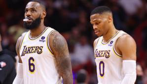 Die Los Angeles Lakers unterlagen in der Nacht auf Montag den Miami Heat.