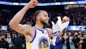 Stephen Curry hat sich gegen die Wolves scheinbar aus seinem Shooting-Slump befreit.